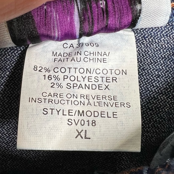 Silvert’s Open Back Adaptive Wheelchair Pull On Denim Jeans Pants Women’s Sz XL - Picture 6 of 16